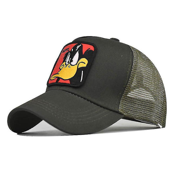 Disney Anime Figurer Daffy Duck Baseball Kasket Broderet Bomuld Tegneserie Dyr Fire Sæsoner Mesh Hat Fødselsdagsgaver 11