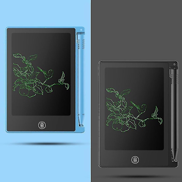 4,4 tuuman kannettava LCD-kirjoitustaulu digitaalinen piirustusgraffititaulu kynällä Blue