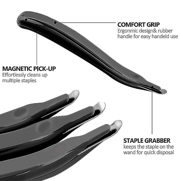 Staple Remover Professional Magnetic Easy Staple Removers Stapler Remover Staple Remover Tool Staple Puller Remover Staple Pullers For Office, School