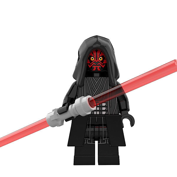 8 stk. Star Wars Darth Maul Darth Vader Børne Samlelegetøj Byggeklods Figur