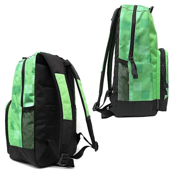 Minecraft schoolbag elementary school children's schoolbag backpack color5