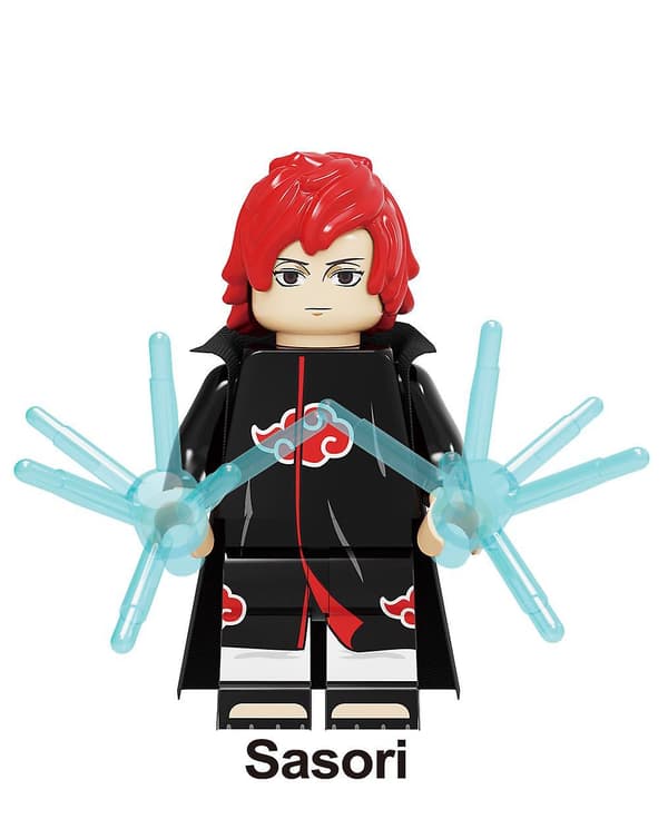 8pcs Naruto Uzumaki Naruto Assembling And Inserting Minifigure Children's Toys