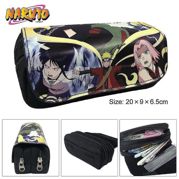 Naruto Lasten Kaksikerroksinen Penaali Suurella Tilavuudella color 3