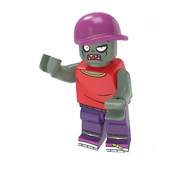 8 stk. Plants Vs. Zombies Serie Samlet Byggeklods Miniature Legetøj