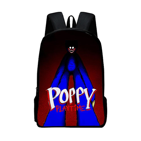 3pcs Poppy Playtime Backpack Set & Lunch Box Child Students School Bag Rucksack, Lunch Bag, Pencil Case Only Backpack