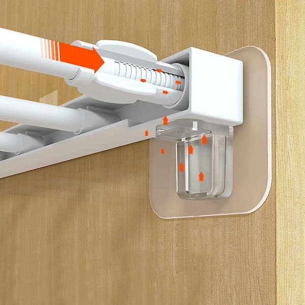 12pcs Adhesive Shelf Support Pegs Drill Free Nail Instead Holders Closet Cabinet Shelf Support Clips Wall Hangers A