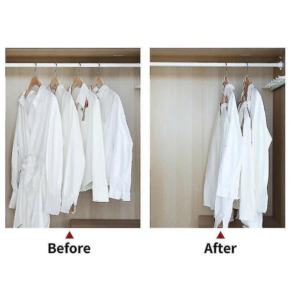 Clothes Hanger Connector Hooks Cascading Home Closet Clip Space Saving Organizer 24PCS