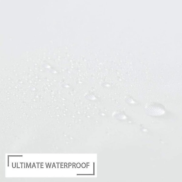 Heavy Weight Waterproof And Mildew Free Shower Curtain 150x180cm