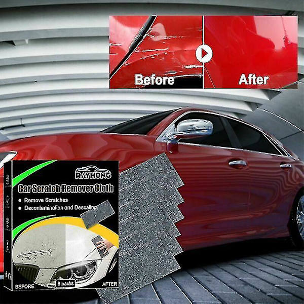 New Pack Nano Sparkle Cloth Car Scratch Repair Cloth Nano Magic Cloth For Car 12Pcs