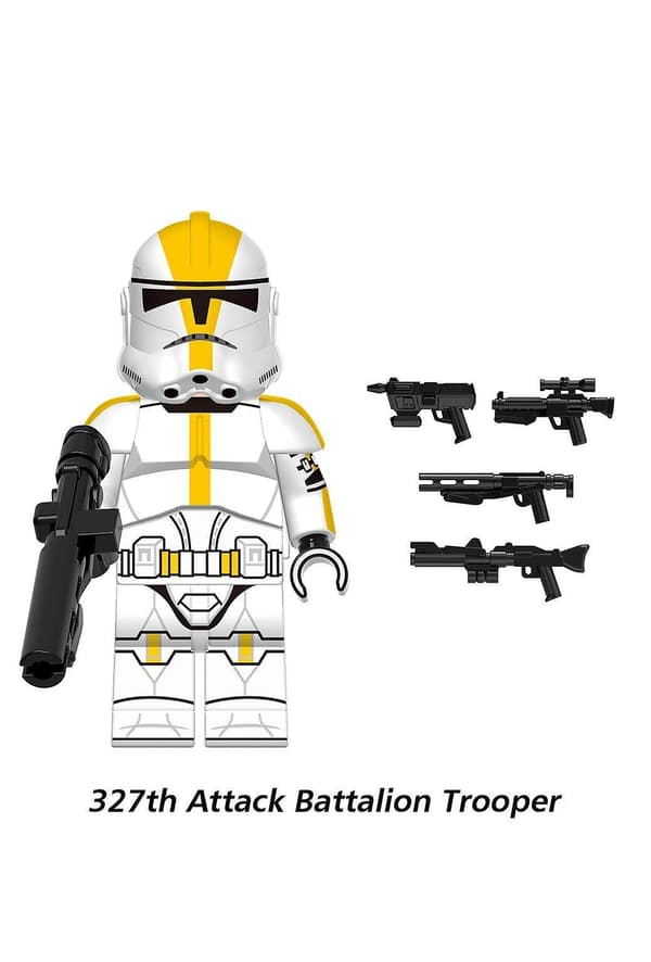 8 stk. Star Wars Byggeklods Tilbehør Minifigur Samling