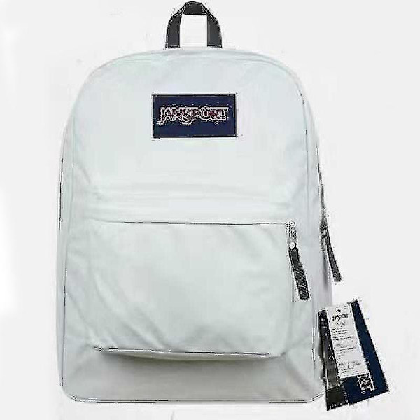 Jansport Superbreak Klassisk Rygsæk Til Kvinder Mænd Lynlås Rygsæk Til Skole Arbejde Rejse Gray
