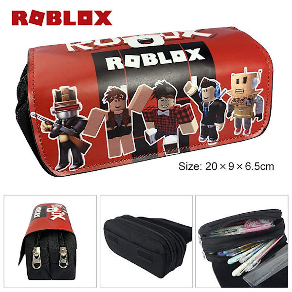 ROBLOX children's double-layer pencil case large capacity color 2