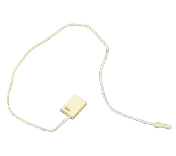 100 stk. nylon snor hængemærke fastgørelser Ivory 500pcs
