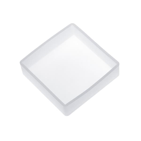 Silicone Mold Diy Square Rectangle Exopy Resin Mirror Crafts Jewelry Decoration B