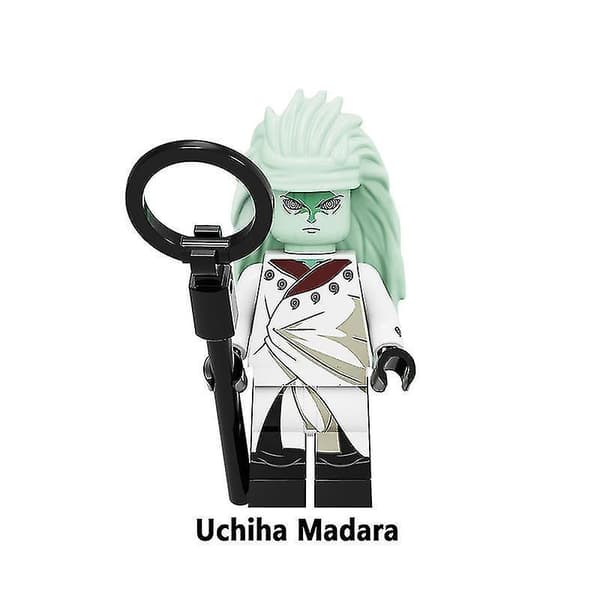 6 stk. Naruto Byggekloss Minifigur Leker