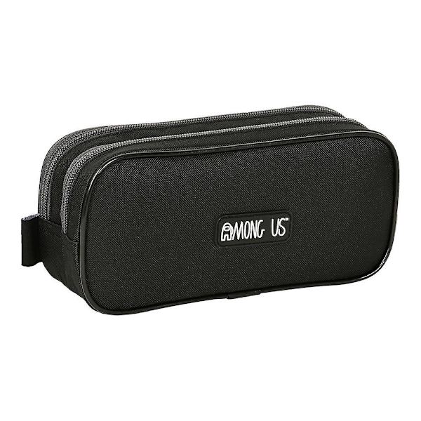 School Case Among Us Impostor Black (22 x 10 x 7 cm)
