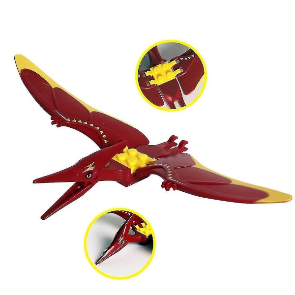 8pcs Dinosaur Building Blocks Toys,buildable Dinosaur Building Blocks Figures T Rex,triceratops, Velociraptor