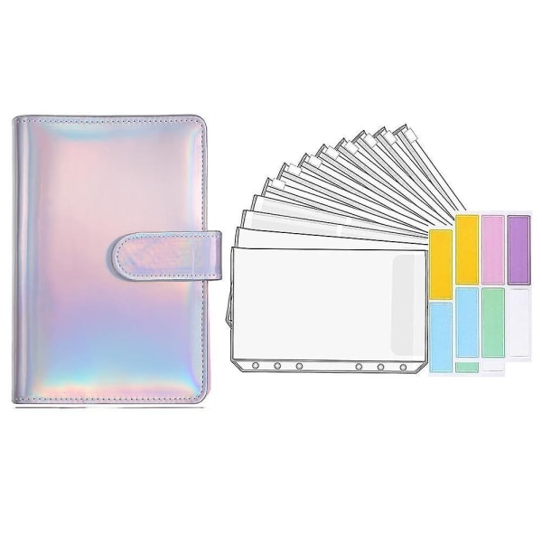 Budjettisuunnittelijan käteiskansio kirjekuori Rose Gold-14pcs