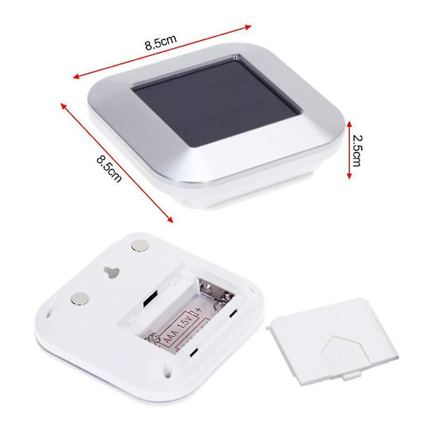 Touchscreen Digital Kitchen Timer Magnetic Stopwatch Lcd Display