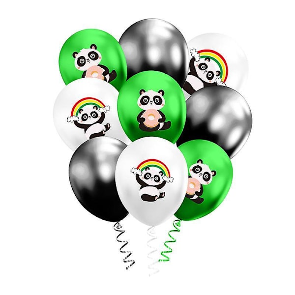 35 stk. Panda-tema Bursdagsfest Dekorationssett
