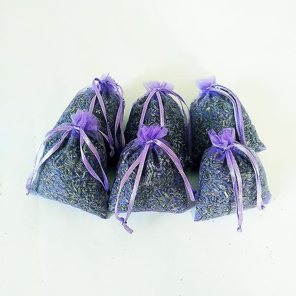 16 stk. Friske Aromaposer, Tørrede Lavendelposer