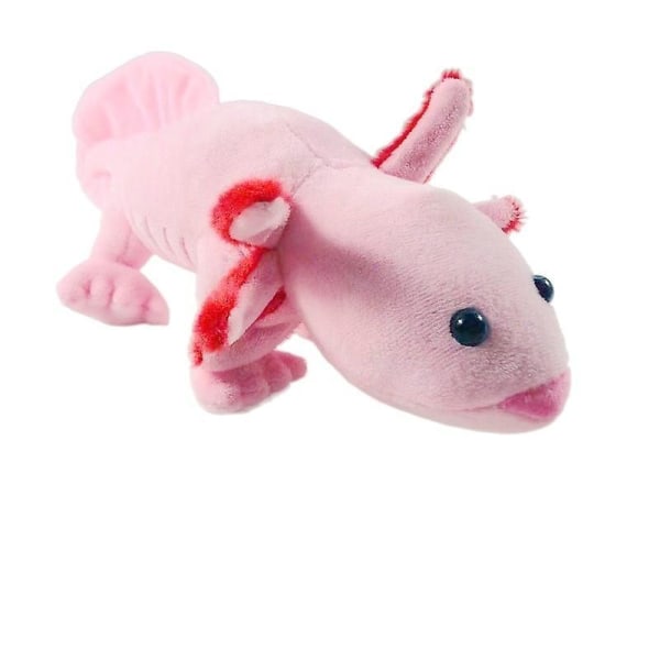 25cm Cute Stand Axolotl Stuffed Animal Plush Toy Pink Axolotl Plushie Pillow Doll Kids Birthday Gift Home Decoration 30cm