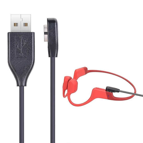 Trådløs Hodetelefon Magnetisk Ladekabel Erstatning For Aftershokz 1 meter
