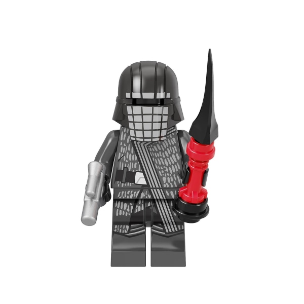 16pcs Star Wars Ren Warrior Galindan Dark Stormtrooper Minifigures Building Blocks Toy Gift Kids