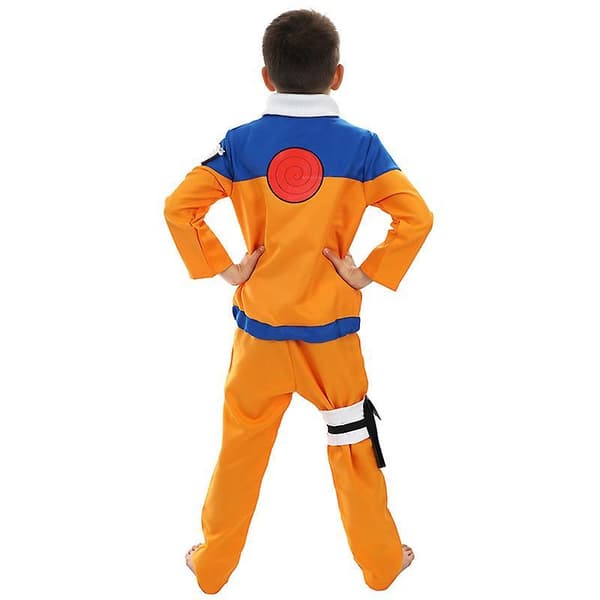 Naruto Naruto Børnetøj Cosplay Anime Kostume Scenesæt 140
