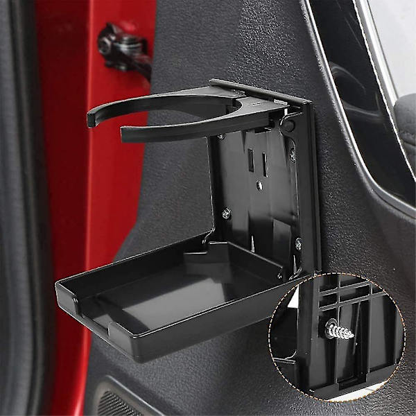 4pcs Plastic Car Cup Holder, Car Drink Holder, Adjustable Folding Cup