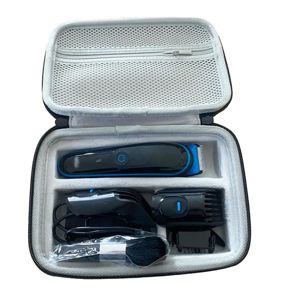 Shaver Storage Bag Hard Eva Shell Carrying Case Pouch Electric Clipper Organizer