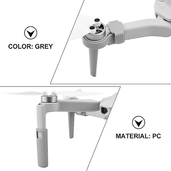1 Set Landing Gear Extensions Leg Drone Accessory Compatible For Mavic Mini 2