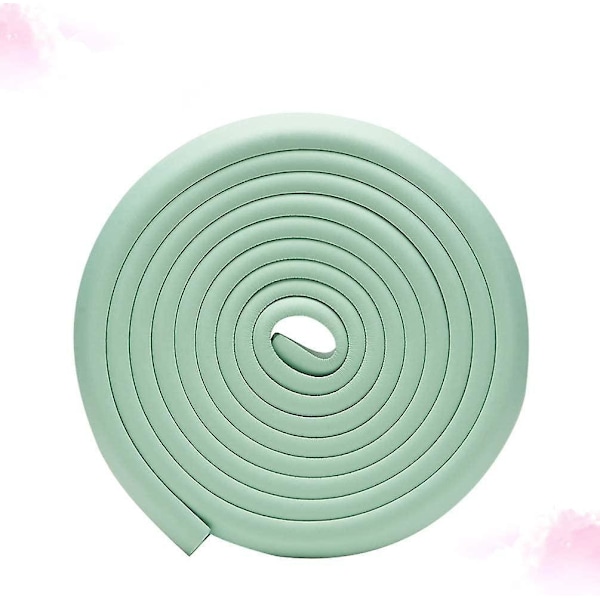 Furniture Soft Table Edge Guard Baby Protector Anti Collision Protector Strip (Light Green, 6M)