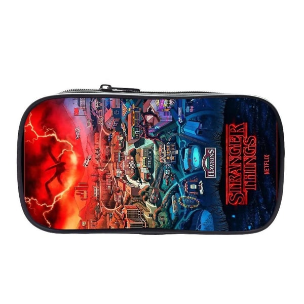Stranger Things Season 4 Pencil Case Kids Stationery Bag Gifts A