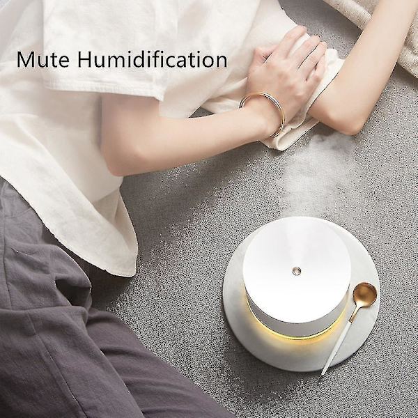 Aroma Diffuser Luftfukter Bærbar Oppladbar Eterisk Olje, 1 stk, Hvit