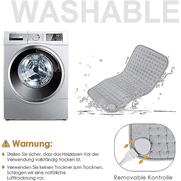 Heating Pad, Heating Pad With Automatic Switch-off, 76 X 40 Cm Heating Pad With