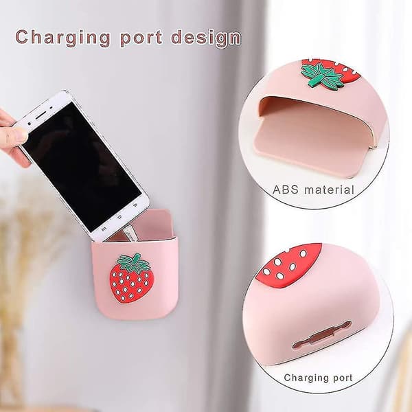 6-piece Remote Control Holderemote Control Holder Wall Self-adhesive