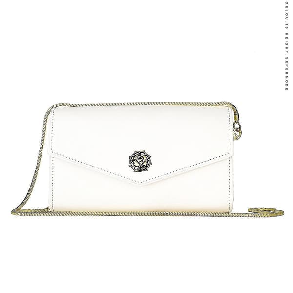 Dame Messenger Bag i Kuskinn Black