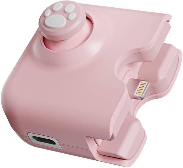 Yao L1 Pro Mobil Spil Controller Joystick Til Iphone (ios 13.4 Eller Senere, Til Ios Mobilspil) Pink