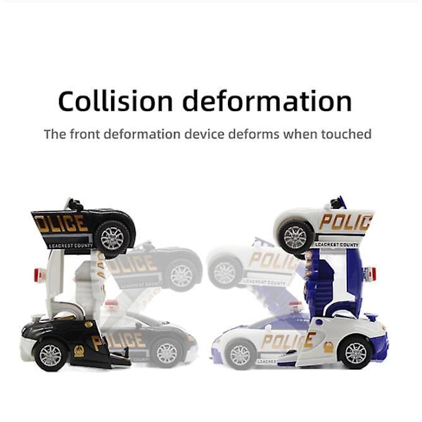 One-key Deformation Car Toys For Children Automatic Transform Robot A3