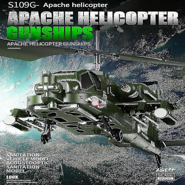 Xdkj S109g 3.5ch Beast Legering Gunship Rc Helikopter