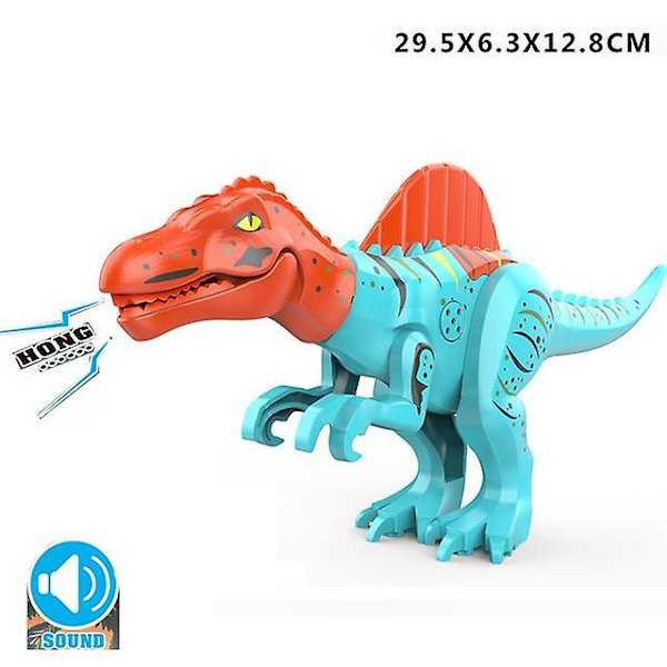 Brutal Raptor Building Jurassic Blocks World Mini Dinosaur Figures Bricks Dino Toys For Children Dinosaurios I