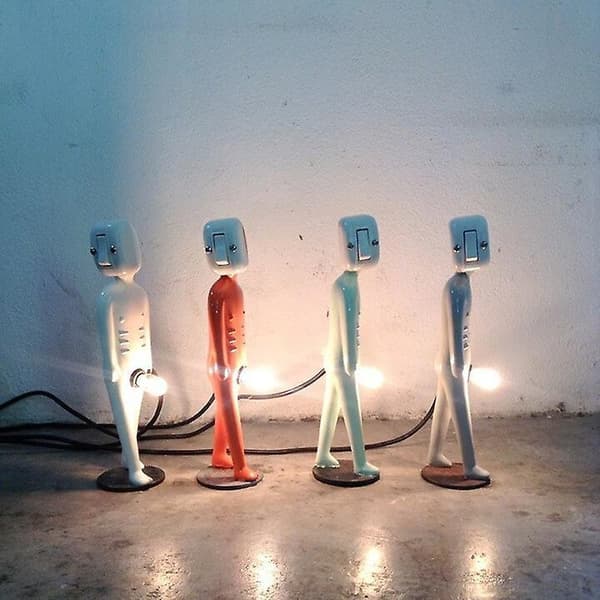Funny Desk Lamp Light Usb Body Bulb green