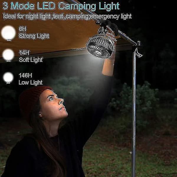 3 Speeds Stroller Rechargeable Portable Handheld Fan With Flexible Tripod Cool High Quality