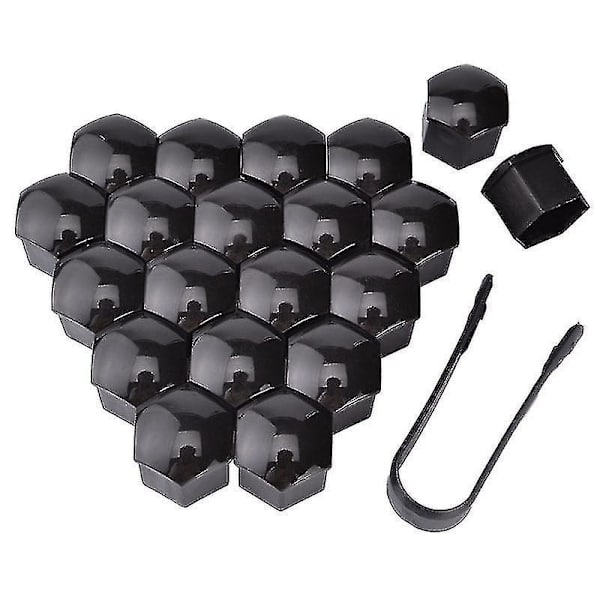 Hjulmutterbolt, Hodebeskyttelse/hette black 21mm