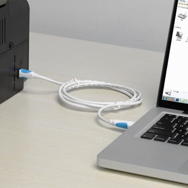 Vention A16 Han til Han Usb2.0 Firkantet Port Synkroniseringsdatakabel Kompatibel Printer