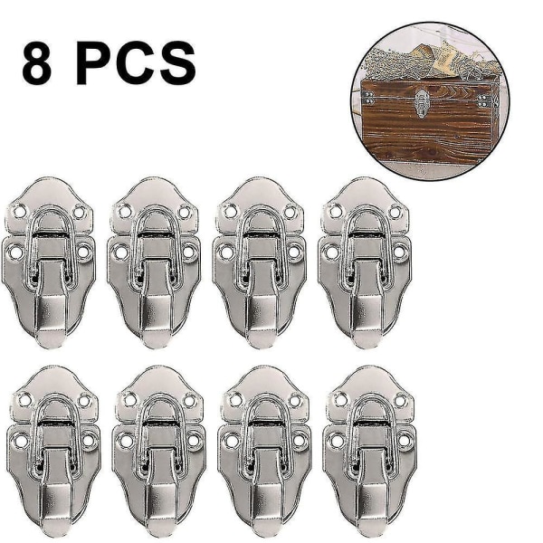 8 Pcs Toggle Lock Box Lock Case Lock With Screw For Cosmetic Case