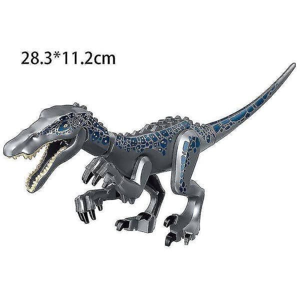 Store Byggeklodser Samlet Pædagogisk Dinosaurlegetøj, Et Udvalg Af Dinosaurmodeller S2