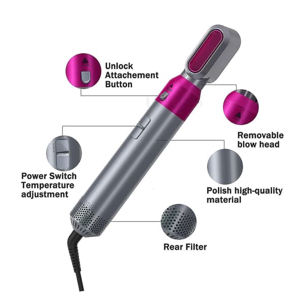 Automatic Hair Dryer Curling Iron Temperature Balance Safe And High Quality