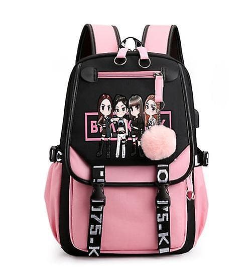Koulureppu tytöille Blackpink Rose 44 cm